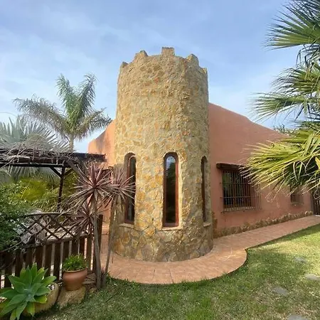 House Near Conil With A Tropical Garden And Pool Holiday home *